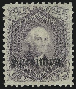 Sale 1040, Lot 1036, Essays and Proofs (Postmasters Provisionals thru 1869 Pictorial Issue)