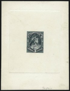 Sale 1040, Lot 1077, Essays and Proofs (1870-90 Bank Note Issues)