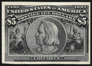 Sale 1040, Lot 1099, Essays and Proofs (Columbian Issue thru Pan-American Issue)
