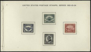 Sale 1040, Lot 1110, Essays and Proofs (1922 Issue thru Back-of-Book)