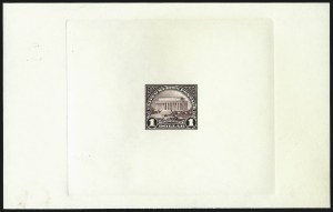 Sale 1040, Lot 1111, Essays and Proofs (1922 Issue thru Back-of-Book)