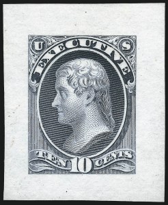 Sale 1040, Lot 1124, Essays and Proofs (1922 Issue thru Back-of-Book)