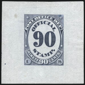 Sale 1040, Lot 1128, Essays and Proofs (1922 Issue thru Back-of-Book)