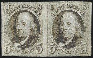 Sale 1040, Lot 1155, 1847 Issue and 1875 Reproduction of 1847 Issue (Scott 1-4)