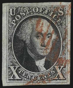Sale 1040, Lot 1170, 1847 Issue and 1875 Reproduction of 1847 Issue (Scott 1-4)