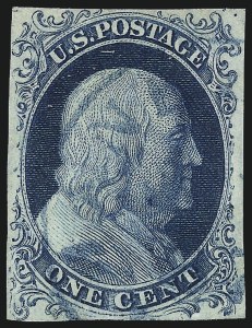 Sale 1040, Lot 1182, 1c-12c 1851-56 Issue (Scott 5A-17)