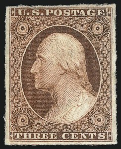 Sale 1040, Lot 1189, 1c-12c 1851-56 Issue (Scott 5A-17)