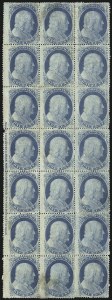 Sale 1040, Lot 1228, 1c-3c 1857-60 Issue (Scott 18-26A)