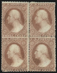 Sale 1040, Lot 1231, 1c-3c 1857-60 Issue (Scott 18-26A)