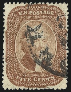 Sale 1040, Lot 1234, 5c-10c 1857-60 Issue (Scott 27-35)