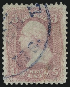Sale 1040, Lot 1288, 1861-66 Issue and Encased Postage (Scott 56-78)