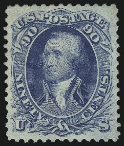 Sale 1040, Lot 1297, 1861-66 Issue and Encased Postage (Scott 56-78)