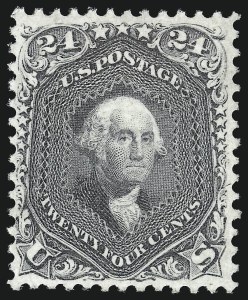 Sale 1040, Lot 1306, 1861-66 Issue and Encased Postage (Scott 56-78)