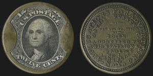 Sale 1040, Lot 1308, 1861-66 Issue and Encased Postage (Scott 56-78)