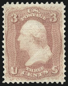 Sale 1040, Lot 1312, 1867-68 Grilled Issue (Scott 83-101)