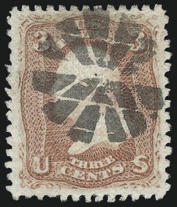 Sale 1040, Lot 1313, 1867-68 Grilled Issue (Scott 83-101)
