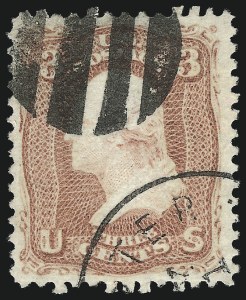 Sale Number 1040, Lot Number 1315, 1867-68 Grilled Issue (Scott 83-101)