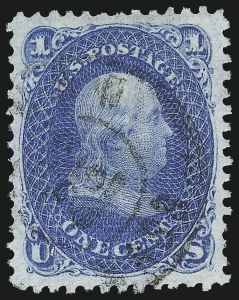 Sale Number 1040, Lot Number 1325, 1867-68 Grilled Issue (Scott 83-101)