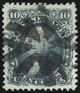 Sale 1040, Lot 1330, 1867-68 Grilled Issue (Scott 83-101)