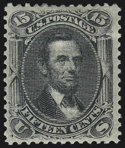 Sale 1040, Lot 1331, 1867-68 Grilled Issue (Scott 83-101)