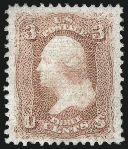 Sale 1040, Lot 1335, 1867-68 Grilled Issue (Scott 83-101)