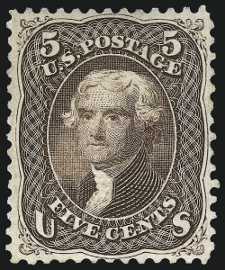 Sale 1040, Lot 1336, 1867-68 Grilled Issue (Scott 83-101)