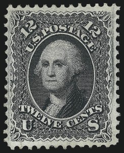 Sale 1040, Lot 1339, 1867-68 Grilled Issue (Scott 83-101)