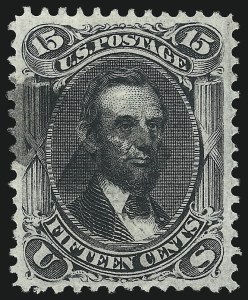 Sale 1040, Lot 1343, 1867-68 Grilled Issue (Scott 83-101)
