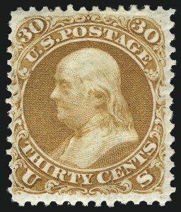 Sale 1040, Lot 1357, 1875 Re-Issue of 1861-66 Issue (Scott 102-111)