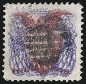 Sale 1040, Lot 1384, 1869 Pictorial Issue and 1875 Re-Issue (Scott 112-133a)