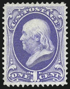 Sale 1040, Lot 1405, 1870-71 Bank Note Issue (Scott 134-154)