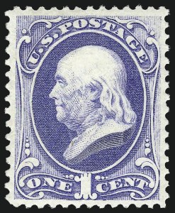 Sale 1040, Lot 1418, 1873-75 Bank Note Issue (Scott 156-179)