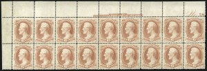Sale 1040, Lot 1421, 1873-75 Bank Note Issue (Scott 156-179)