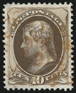 Sale 1040, Lot 1425, 1873-75 Bank Note Issue (Scott 156-179)