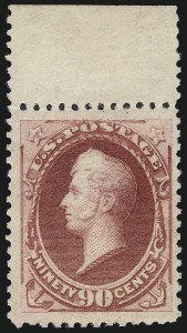 Sale 1040, Lot 1444, 1879-88 Bank Note Issues (Scott 182-218)