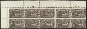 Sale 1040, Lot 1533, 1893 Columbian Issue, Multiples (Scott 230-240)