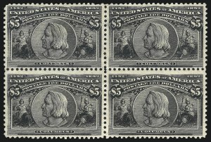 Sale 1040, Lot 1554, 1893 Columbian Issue, Multiples, cont. incl. Panes & Sheets (Scott 230-245)