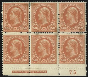Sale 1040, Lot 1570, 1894-95 Bureau Issues (Scott 246-278)