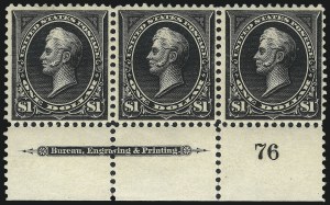 Sale 1040, Lot 1585, 1894-95 Bureau Issues (Scott 246-278)