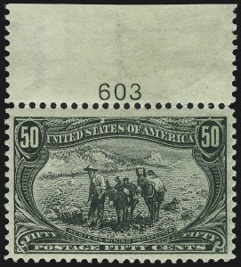 Sale 1040, Lot 1597, 1898 Trans-Mississippi Issue (Scott 285-293)