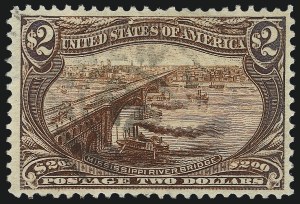 Sale 1040, Lot 1605, 1898 Trans-Mississippi Issue (Scott 285-293)