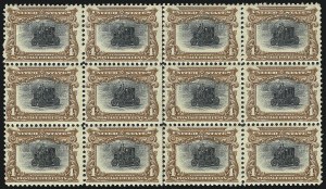 Sale 1040, Lot 1630, 1901 Pan-American Issue incl. Multiples (Scott 294-299)