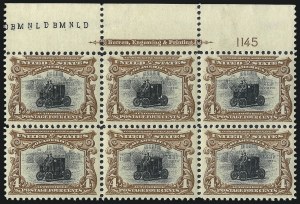 Sale 1040, Lot 1632, 1901 Pan-American Issue incl. Multiples (Scott 294-299)