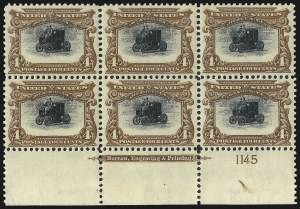 Sale 1040, Lot 1633, 1901 Pan-American Issue incl. Multiples (Scott 294-299)