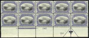 Sale 1040, Lot 1636, 1901 Pan-American Issue incl. Multiples (Scott 294-299)