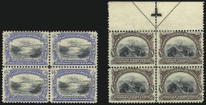 Sale 1040, Lot 1638, 1901 Pan-American Issue incl. Multiples (Scott 294-299)