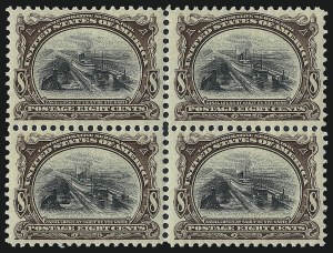 Sale 1040, Lot 1640, 1901 Pan-American Issue incl. Multiples (Scott 294-299)