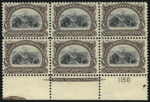 Sale 1040, Lot 1643, 1901 Pan-American Issue incl. Multiples (Scott 294-299)