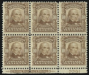 Sale 1040, Lot 1649, 1902-08 Issues (Scott 300-320)