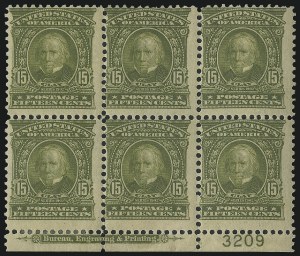 Sale 1040, Lot 1657, 1902-08 Issues (Scott 300-320)